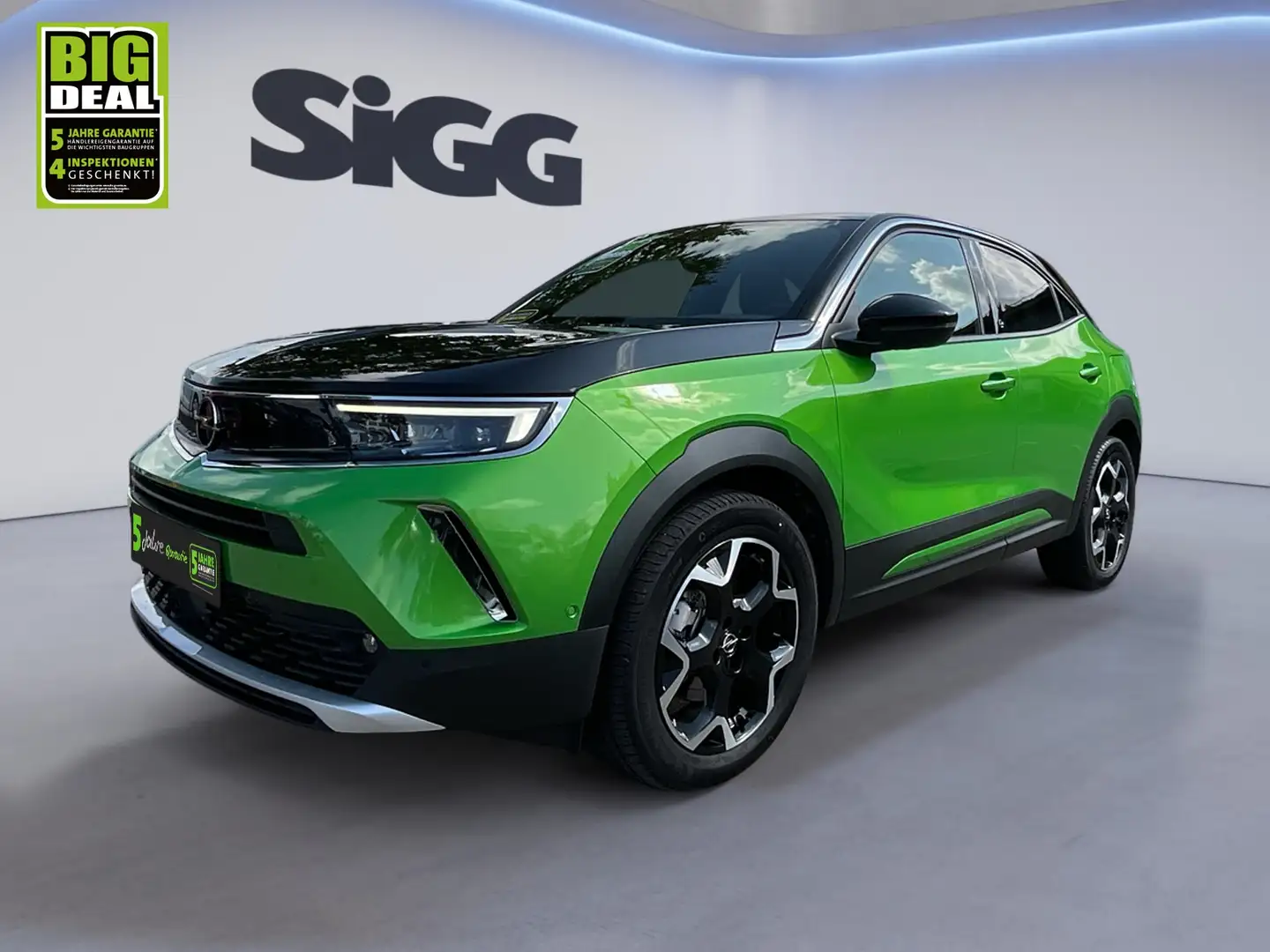 Opel Mokka-E Mokka e Ultimate Leder Massage Sitzheizung Vert - 2