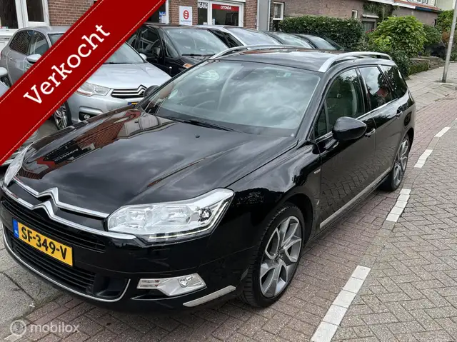 Citroen C5 Tourer 1.6 THP Exclusive, AUTOMAAT 6 BAK , LEER.