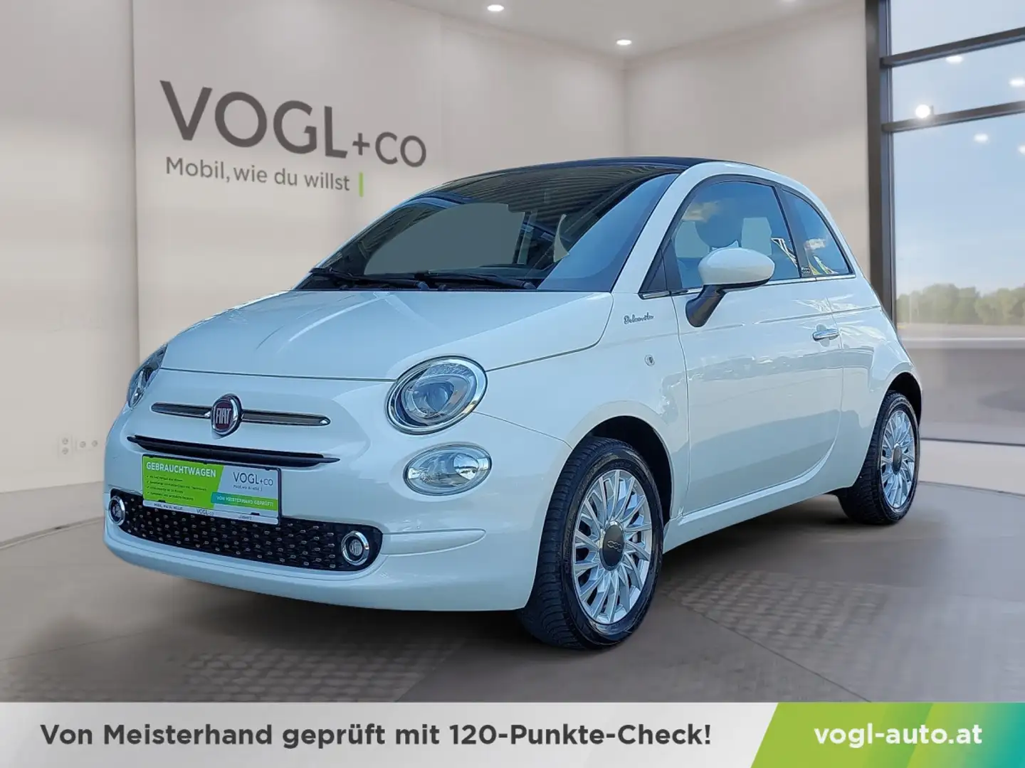 Fiat 500C Firefly 70 Dolcevita Plus Weiß - 1