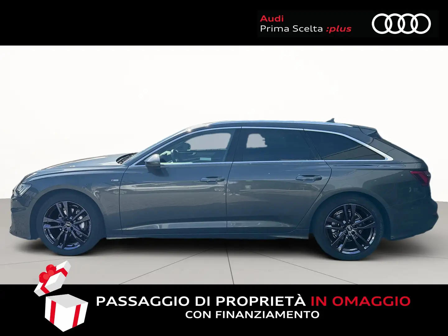 Audi A6 avant 40 2.0 tdi mhev 12v s line edition quattro s Gris - 2