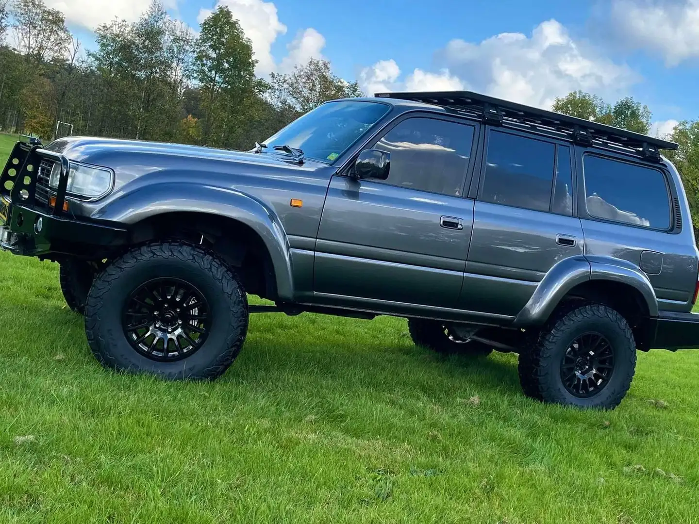 Toyota HDJ HDJ80 Argent - 1