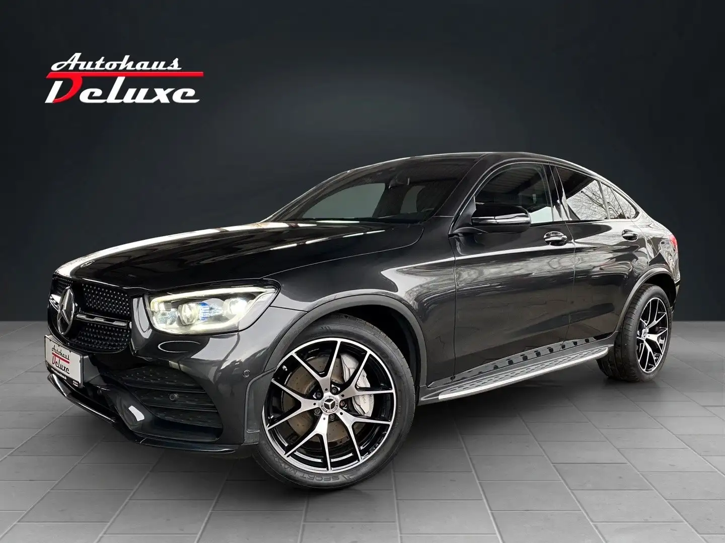 Mercedes-Benz GLC 220 d 4M COUPE AMG-LINE KAMERA-EGSD-MULTIBEAM Gris - 1
