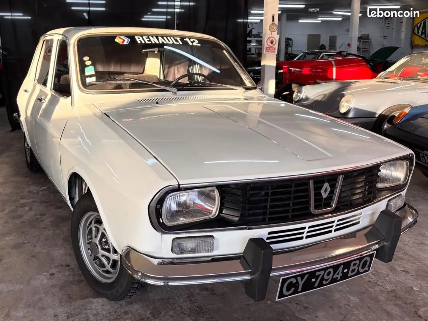 Renault 12 tl Blanc - 1