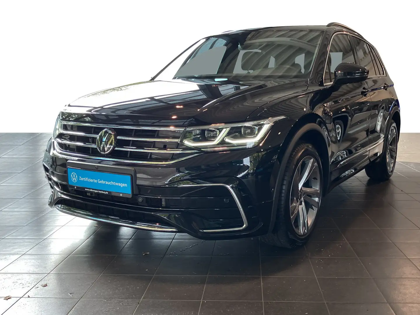 Volkswagen Tiguan 2.0 TDI R-Line DSG AHK 360°Kamera LED Schwarz - 2