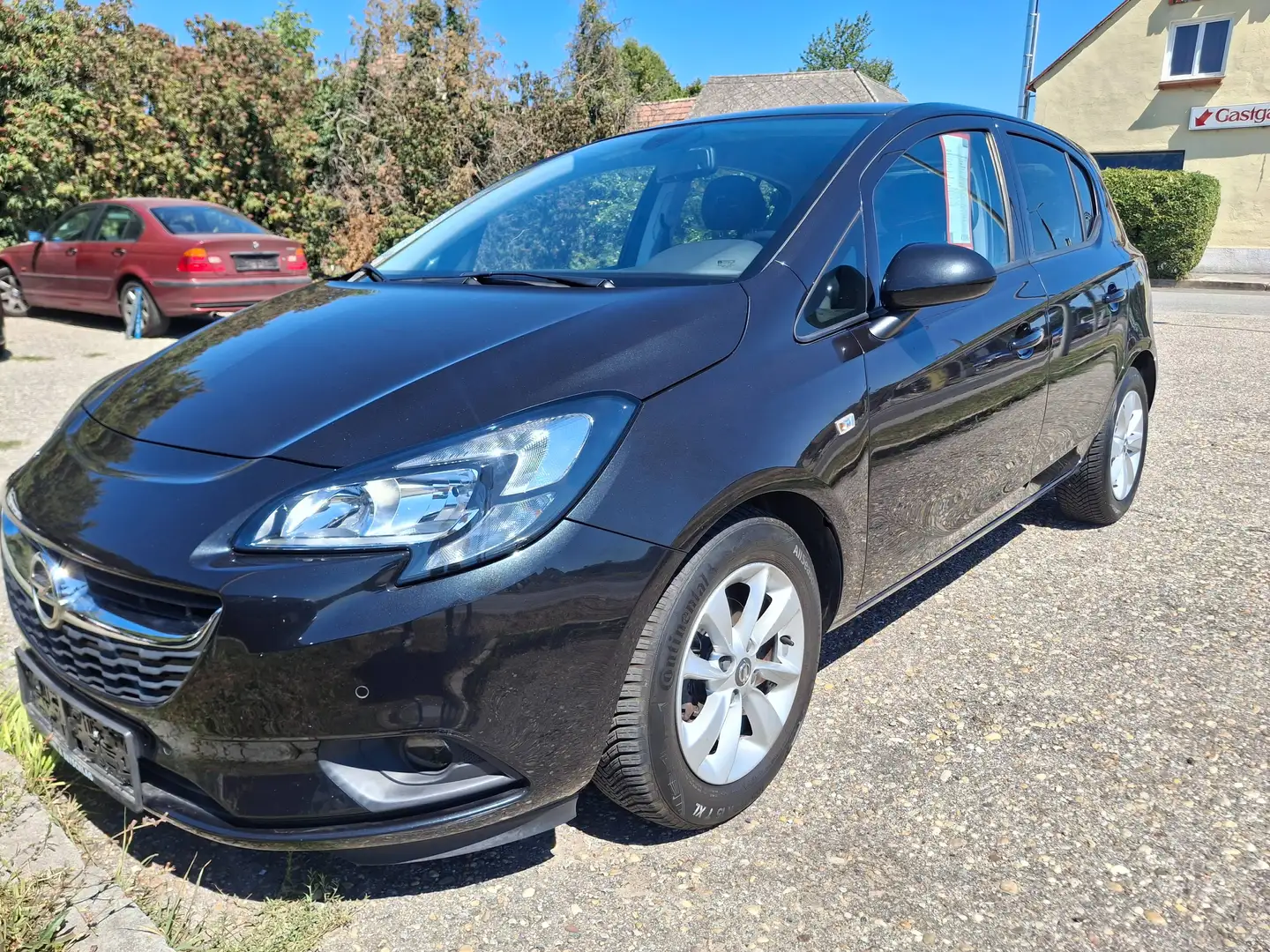 Opel Corsa-e Corsa 1,4Cosmo Automatik! 49.000km! WIE NEU+WINTERPAKET Schwarz - 1
