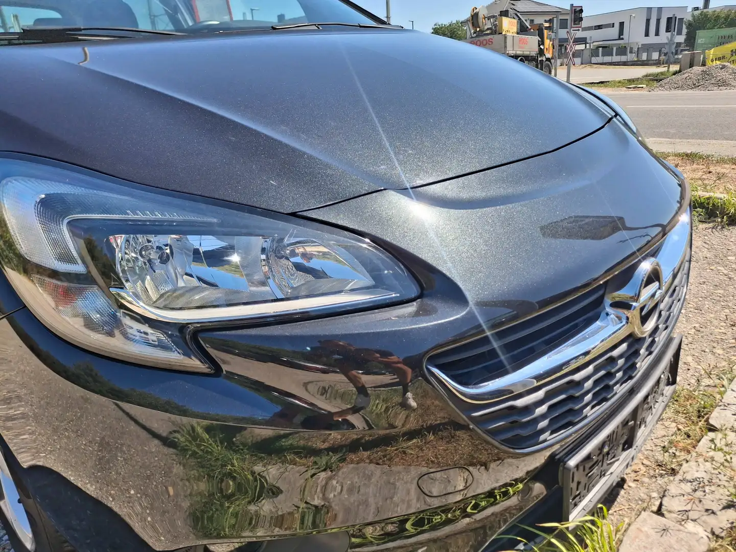 Opel Corsa-e Corsa 1,4Cosmo Automatik! 49.000km! WIE NEU+WINTERPAKET Schwarz - 2