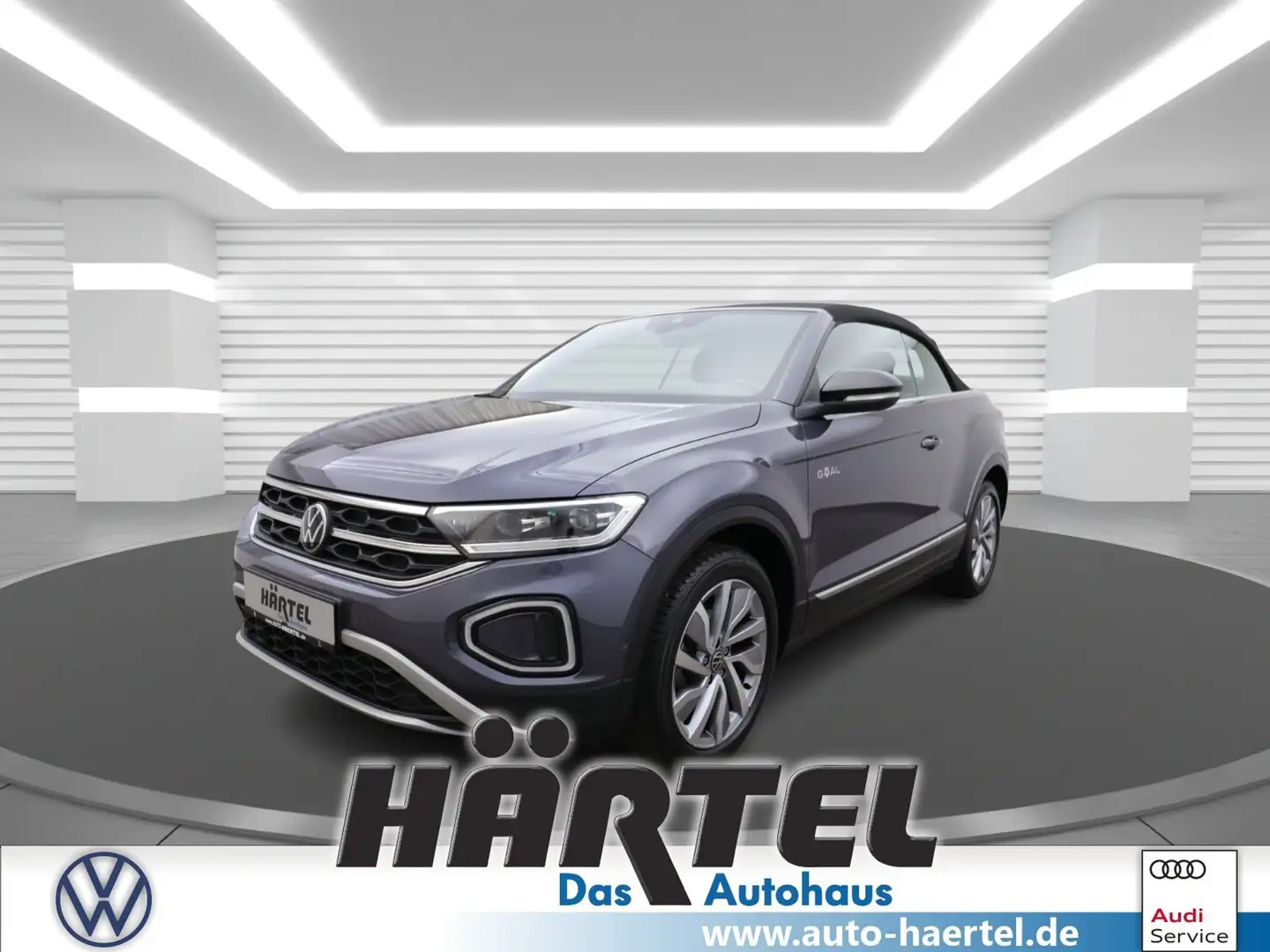 Volkswagen T-Roc CABRIOLET GOAL 1.5 TSI DSG (+ACC-RADAR) Navi Grau - 1