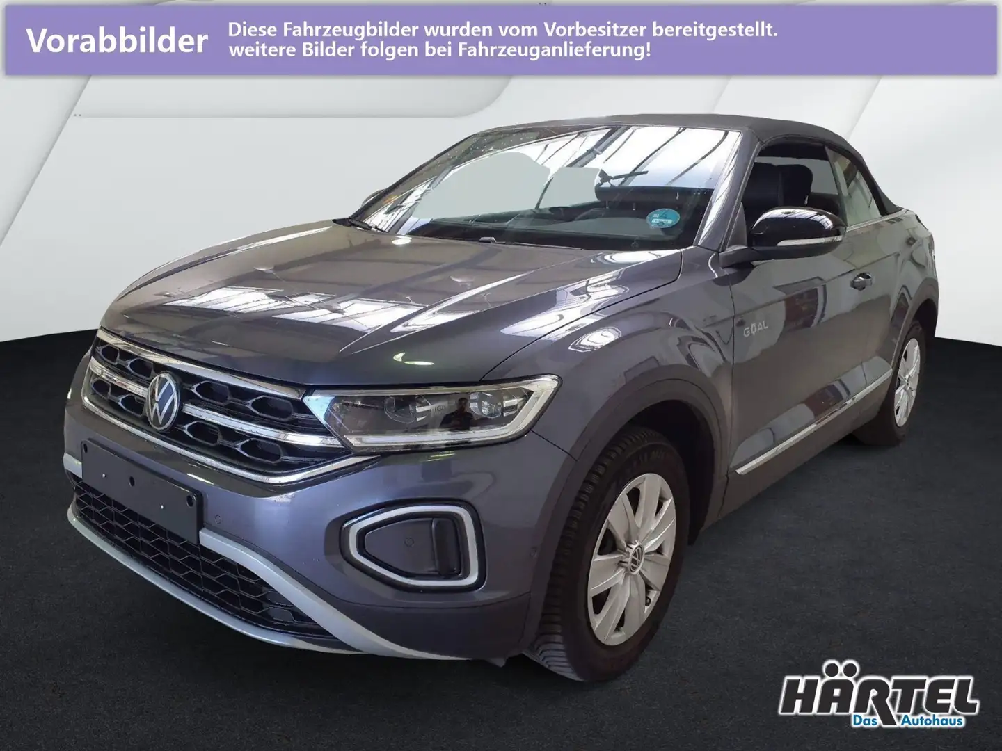 Volkswagen T-Roc CABRIOLET GOAL 1.5 TSI DSG (+ACC-RADAR) Navi Grau - 2