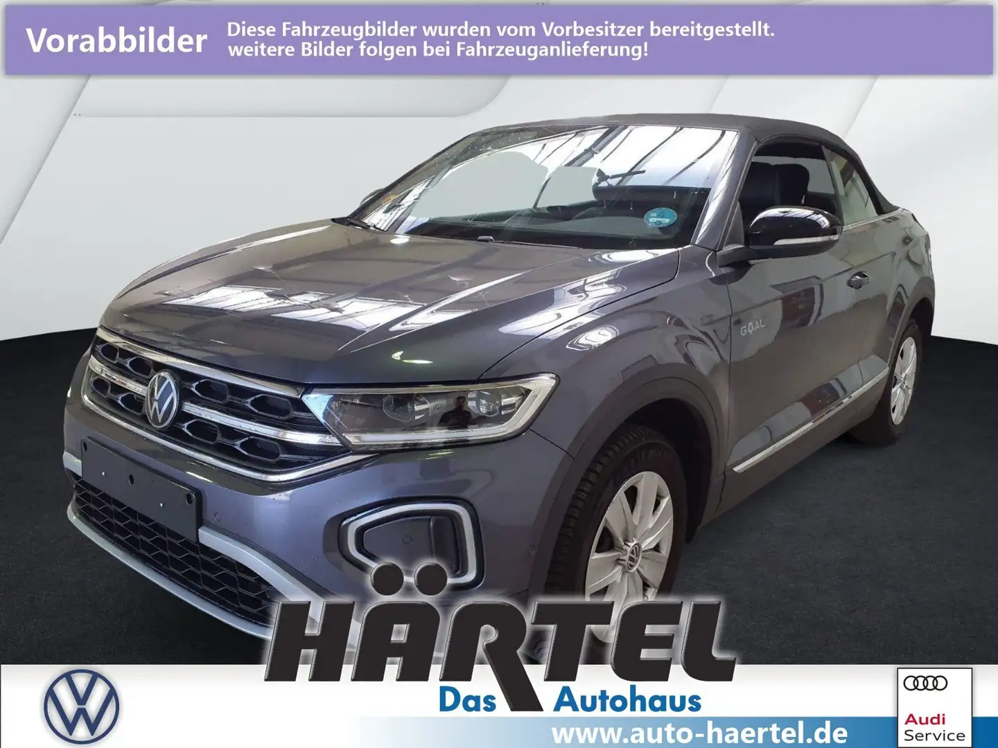 Volkswagen T-Roc CABRIOLET GOAL 1.5 TSI DSG (+ACC-RADAR) Navi Grau - 1