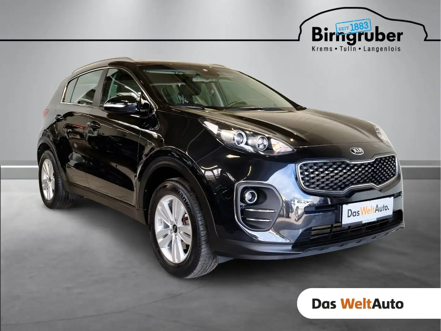 Kia Sportage 1,6 GDI ISG Silber Schwarz - 1