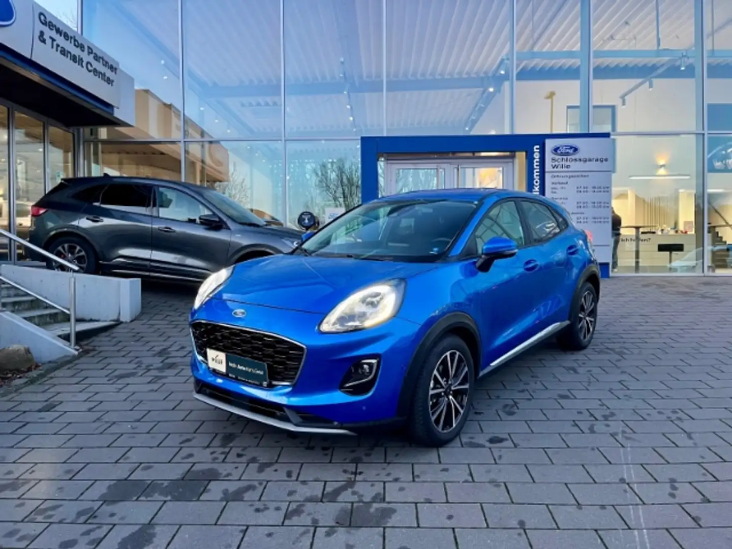Ford Puma Titanium X Autom. Fahrerassistenz-Paket ACC EcoBoo Blau - 2