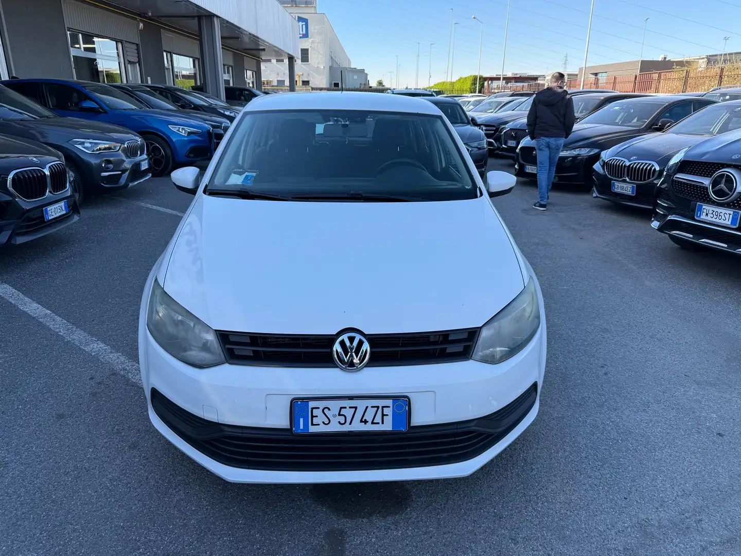 Volkswagen Polo Polo 5p 1.2 tdi EURO 5 Blanc - 2