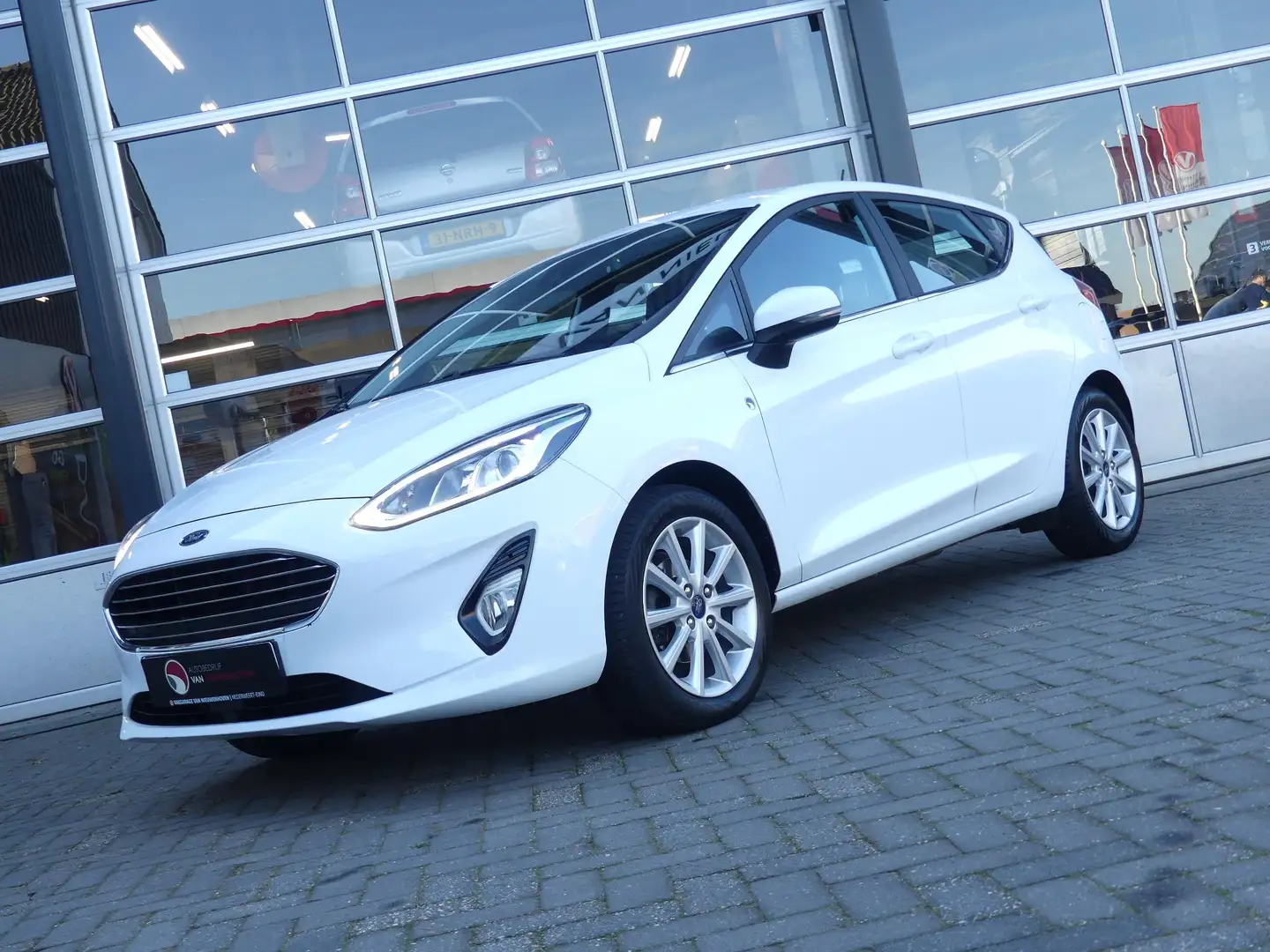 Ford Fiesta 101pk Titanium *t/m 10de bouwjaar garantie! Blanc - 2