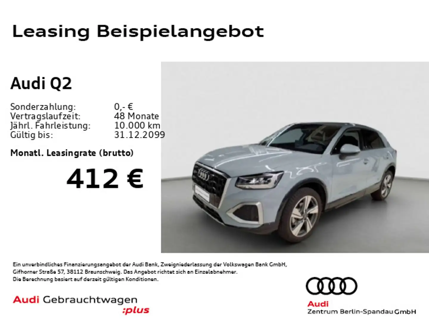 Audi Q2 35 TFSI Adv. S tronic *AHK*NAV+*R-CAM*SHZ* Grau - 1