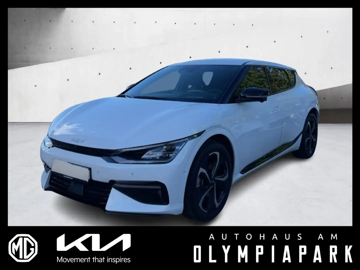 Kia EV6 GT-LINE LED*KAMERA*KEYLESS-GO*SITZBELÜFT. Weiß - 1