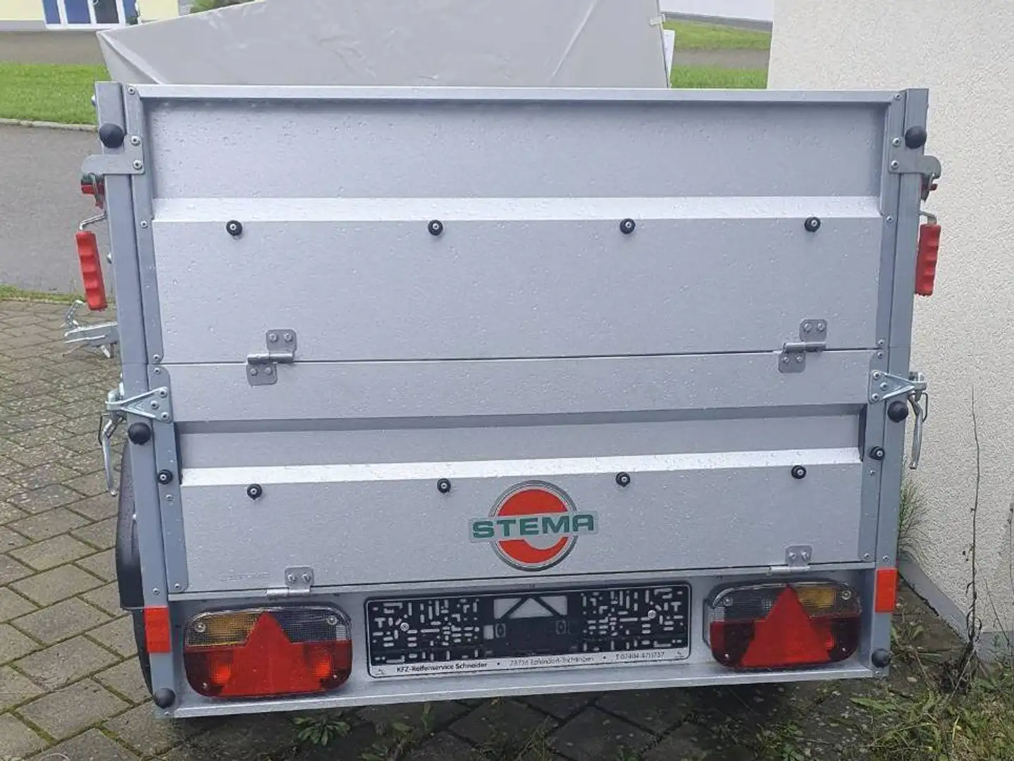 Stema FT750kg mit Bordwandaufsatz Silber - 2