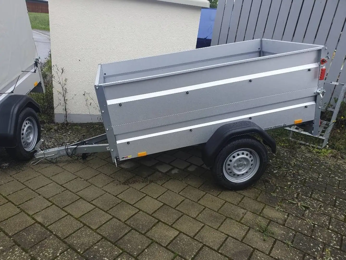 Stema FT750kg mit Bordwandaufsatz Silber - 1