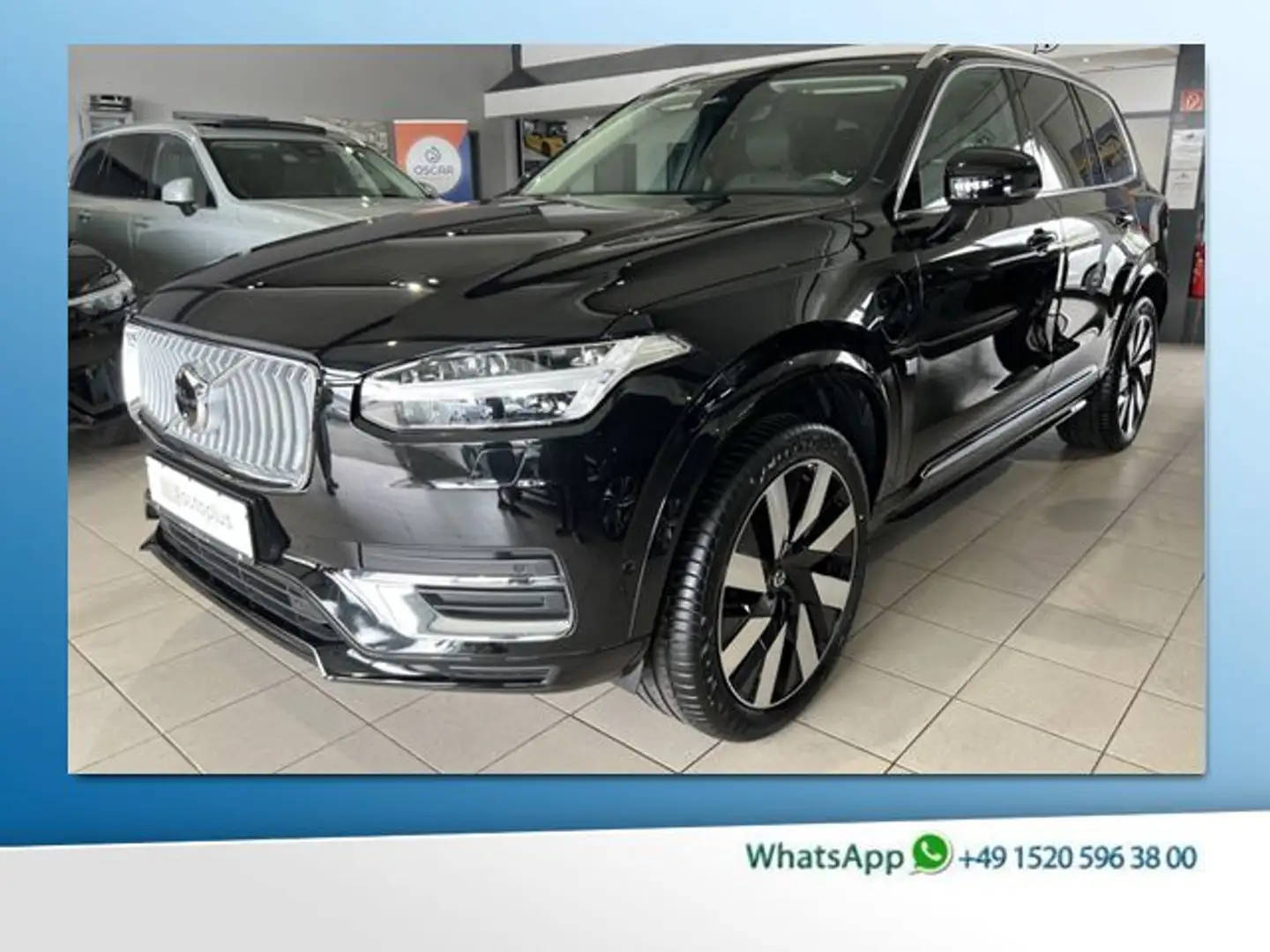 Volvo XC90 T8 Plus Bright Recharge AWD BLIS Pano 360° Schwarz - 1