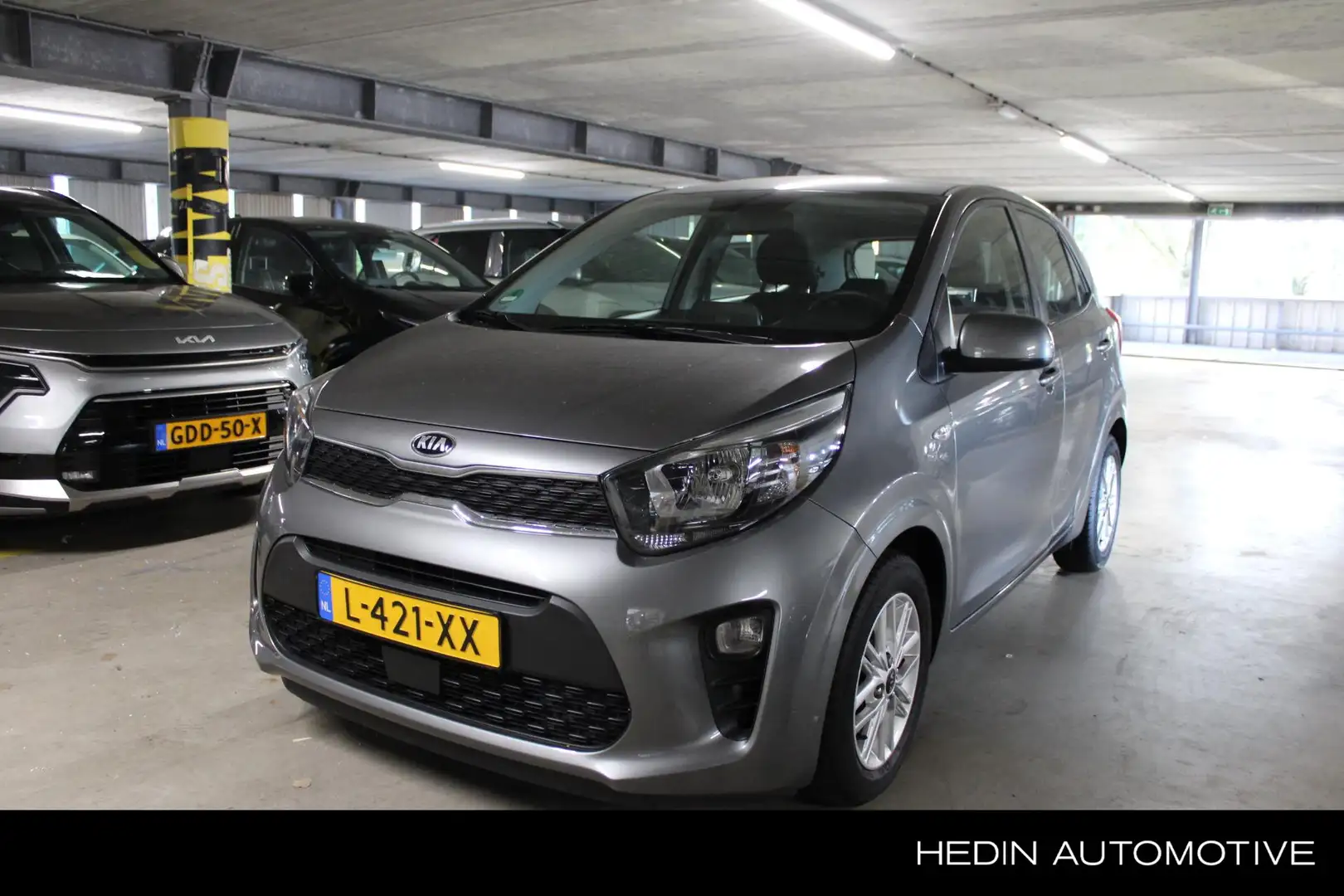 Kia Picanto 1.0 DPi DynamicLine l Navigatie l Camera l Apple C Grau - 1
