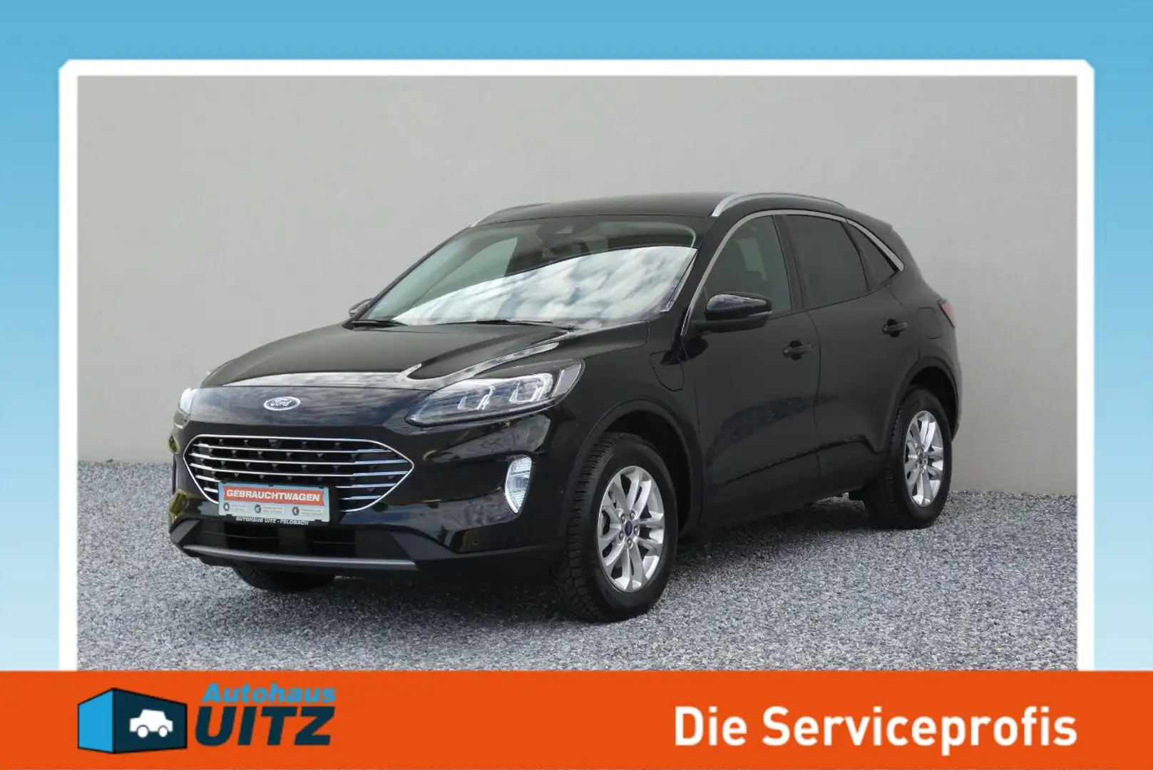 Ford Kuga PHEV Titanium X +HUD+B&O+Fahrassis+RFK+KeyGo Schwarz - 1
