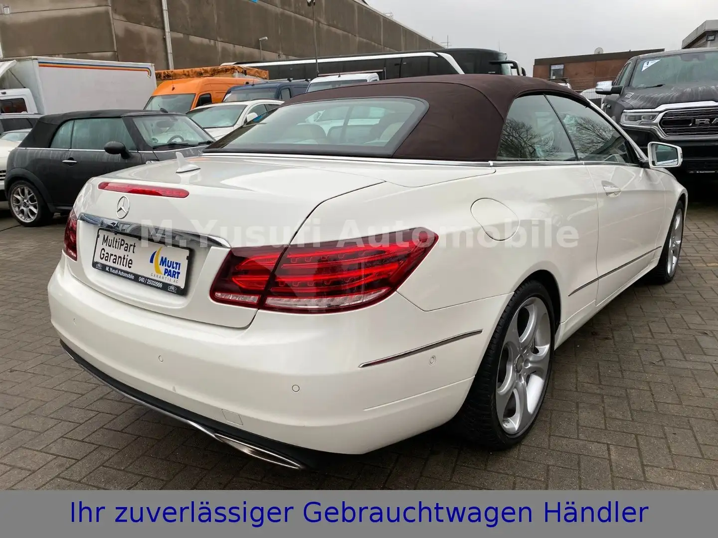 Mercedes-Benz E 200 CABRIO LED-ILS|LEDER|COMAND|360°|DISTRONIC Weiß - 2