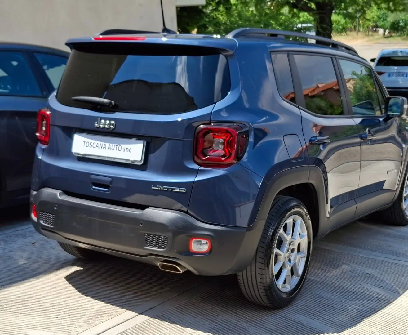 Jeep Renegade Renegade 2019 1.3 t4 80th Anniversary  150cv ddct Bleu - 2