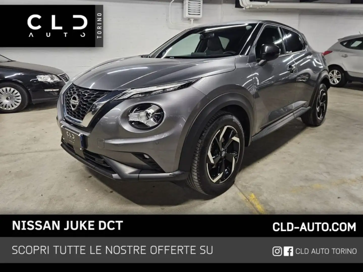 Nissan Juke 1.0 DIG-T 114 CV DCT N-Connecta Grigio - 1