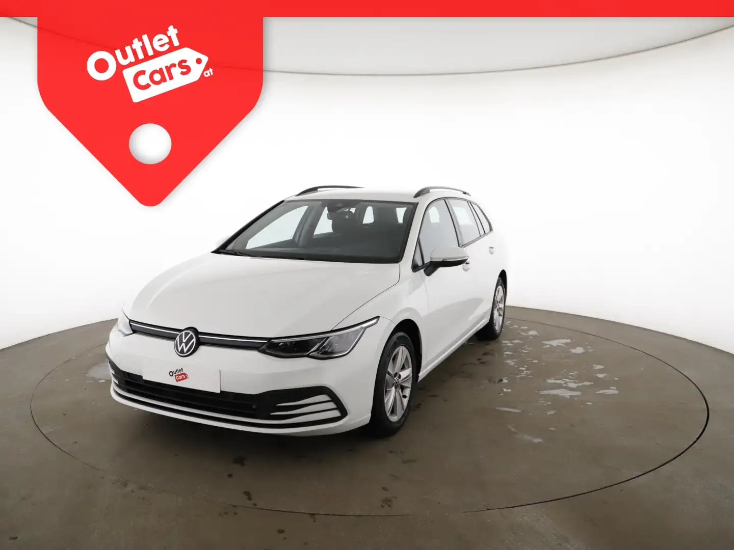 Volkswagen Golf VIII Var. 2.0 TDI Life DSG LED+ASSIST+RADAR Weiß - 1