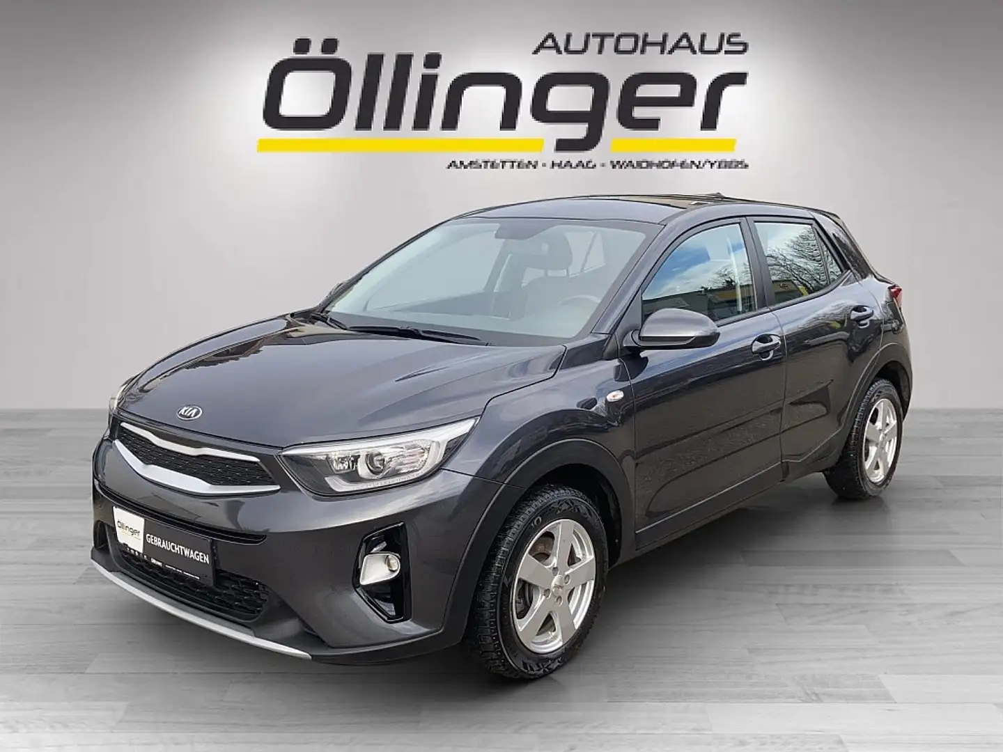 Kia Stonic 1,25 MPI ISG Titan + Alu WR! Grau - 1