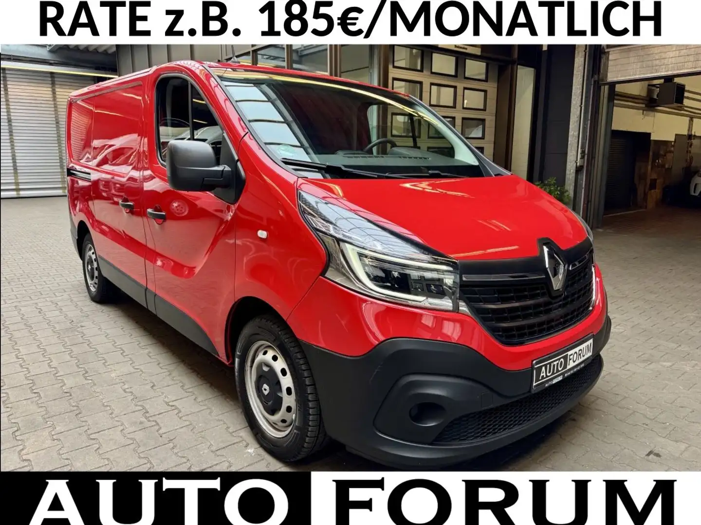 Renault Trafic 2.0 dCi L1H1 VOLL-LED KEYLESS 1HAND Rot - 1
