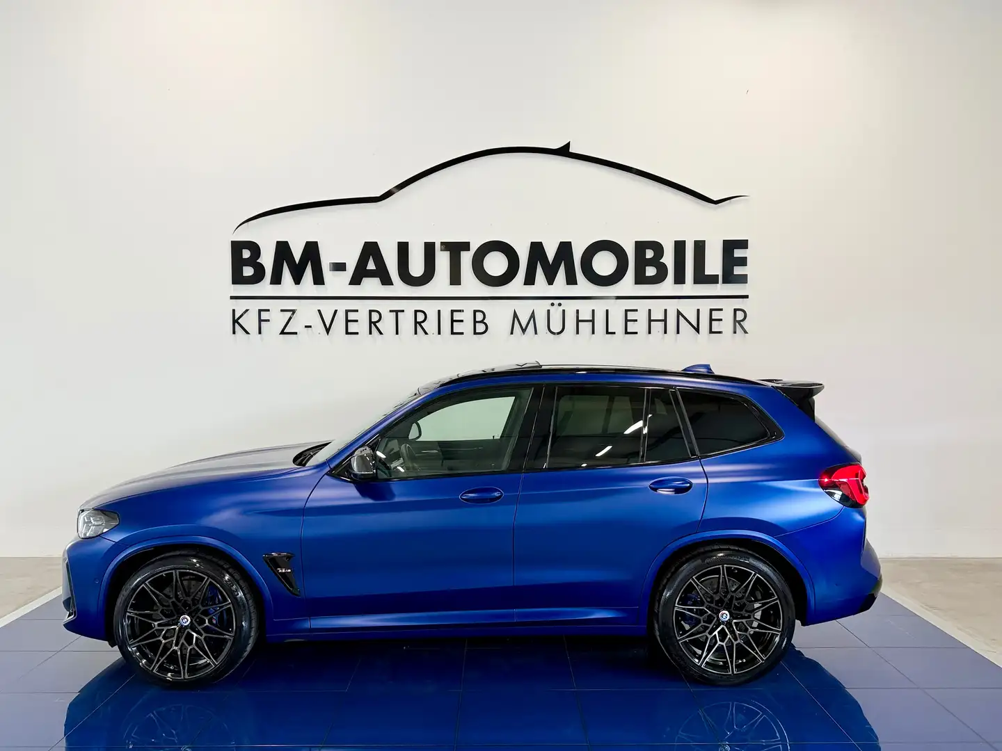 BMW X3 M Competition 510PS,Individual Matt,H&K,HeadUp,21" Blau - 1