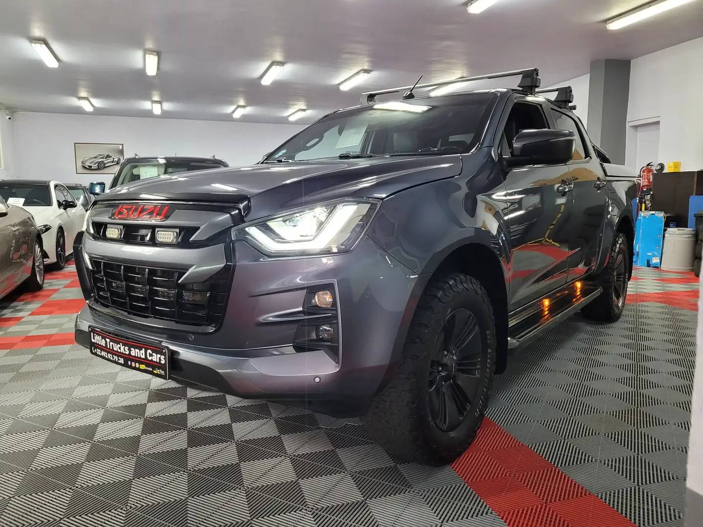 Isuzu D-Max D-Max 1.9 Turbo D 4WD X-Series Full Options EURO6D Gris - 1
