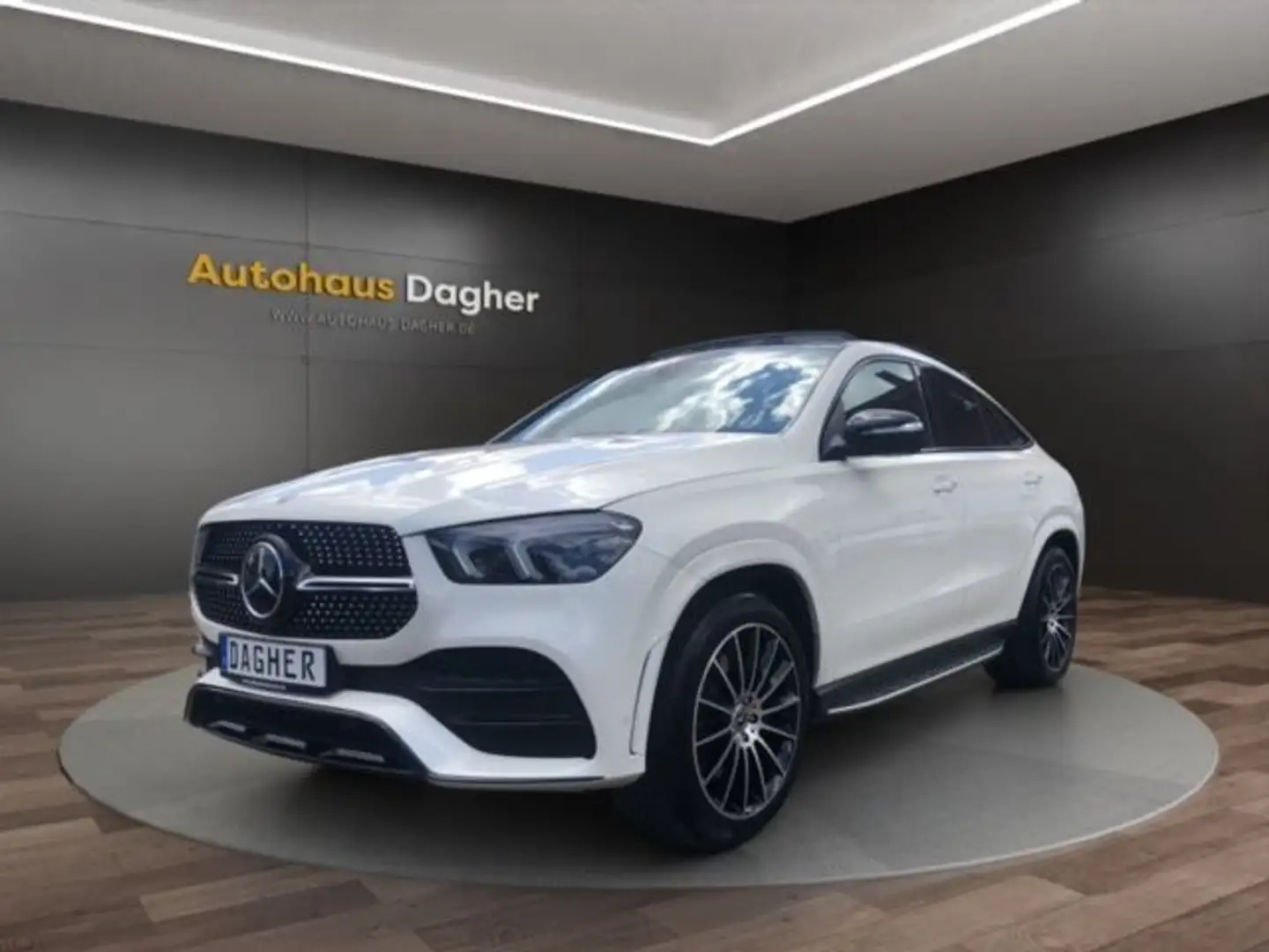 Mercedes-Benz GLE 350 Coupe 4Matic AMG Pano+Night+Trittbretter Blanc - 1