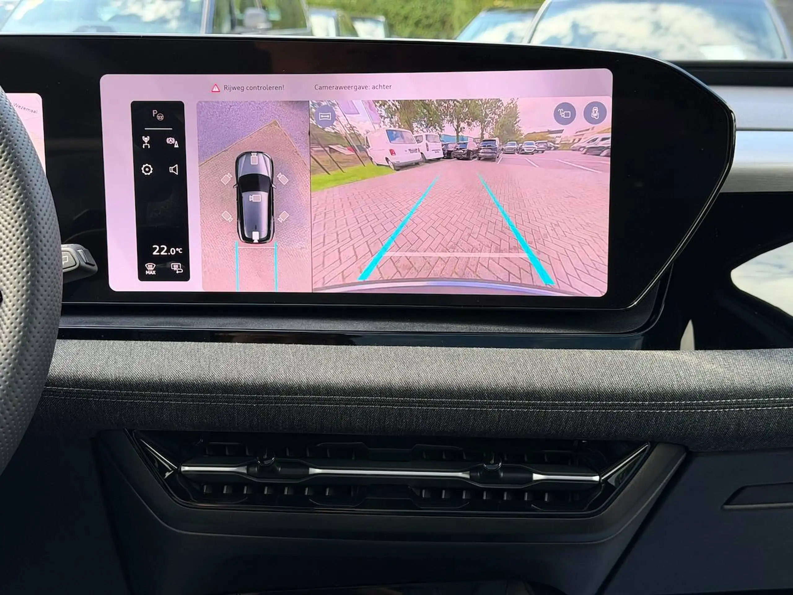 Audi Q6 e-tron 100 kWh PERFORMANCE S LINE EDITION TREKHAAK PANORAMA 360° CAM MEMORY SEATS — 14/15