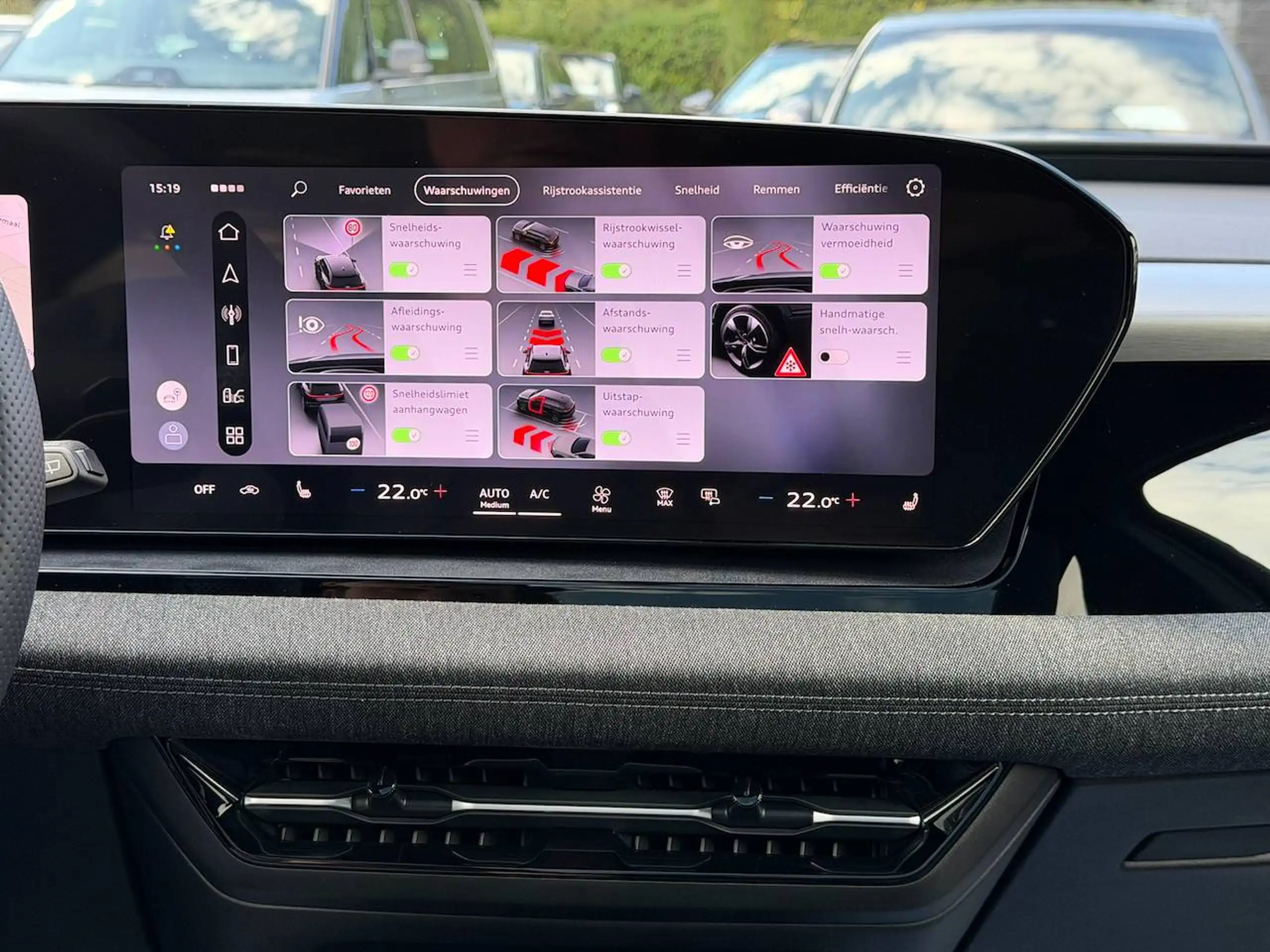Audi Q6 e-tron 100 kWh PERFORMANCE S LINE EDITION TREKHAAK PANORAMA 360° CAM MEMORY SEATS — 12/15