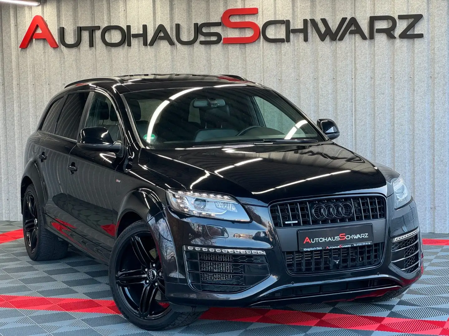 Audi Q7 3.0TDI quattro S-Line Pano BOSE AHK Kamera 21 Negro - 1