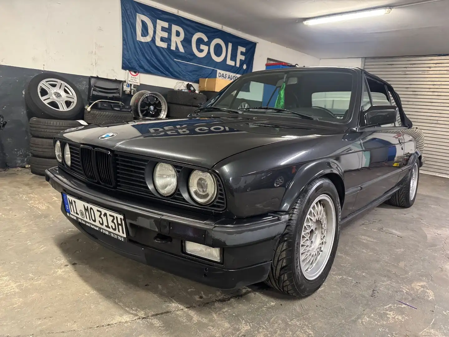 BMW 320 i E30  H-Zullasung TÜV/ASU 5.2026 BBS Schwarz - 2