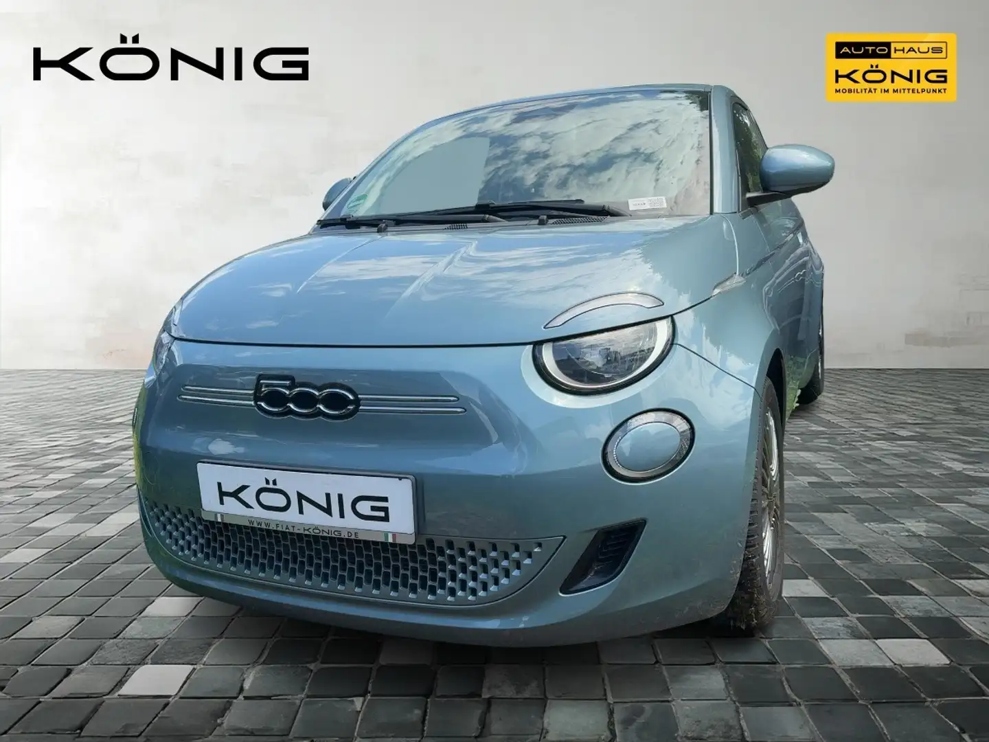 Fiat 500e Icon Limou Bleu - 1