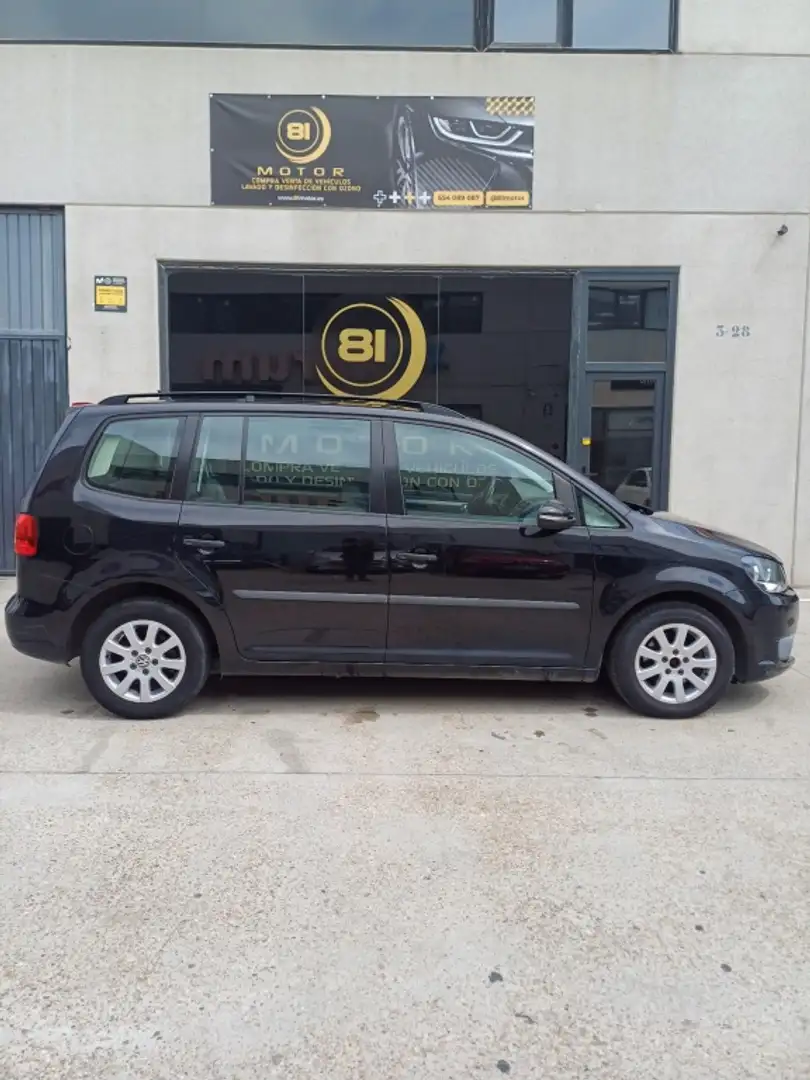 Volkswagen Touran 1.6TDI Advance BMT 105 Schwarz - 2