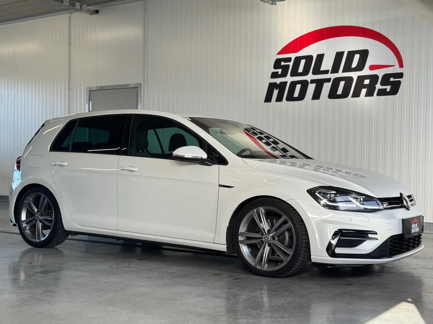 Volkswagen Golf Highline R-Line/ACC/Totwinkel/Spurhalte/LED/Keyles Weiß - 2