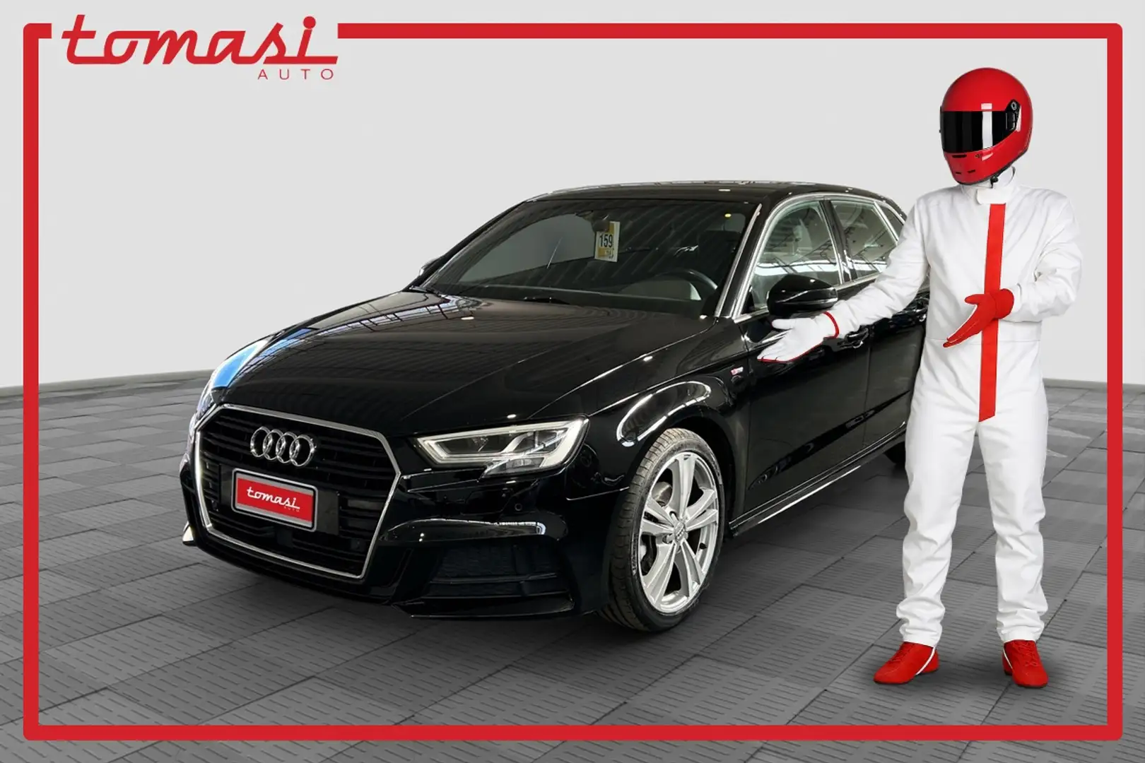 Audi A3 A3 SPB 30 TDI S tronic Admired Schwarz - 1