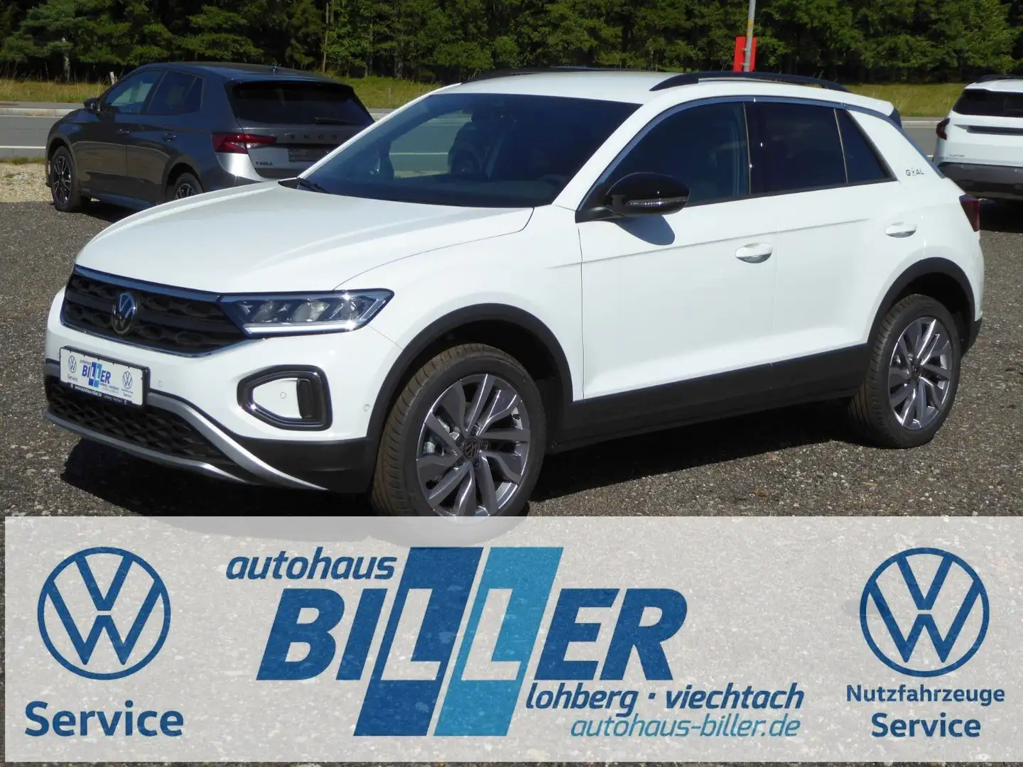 Volkswagen T-Roc 1.5 TSI DSG Goal AHK|Navi| 5 J. Garantie Blanc - 1