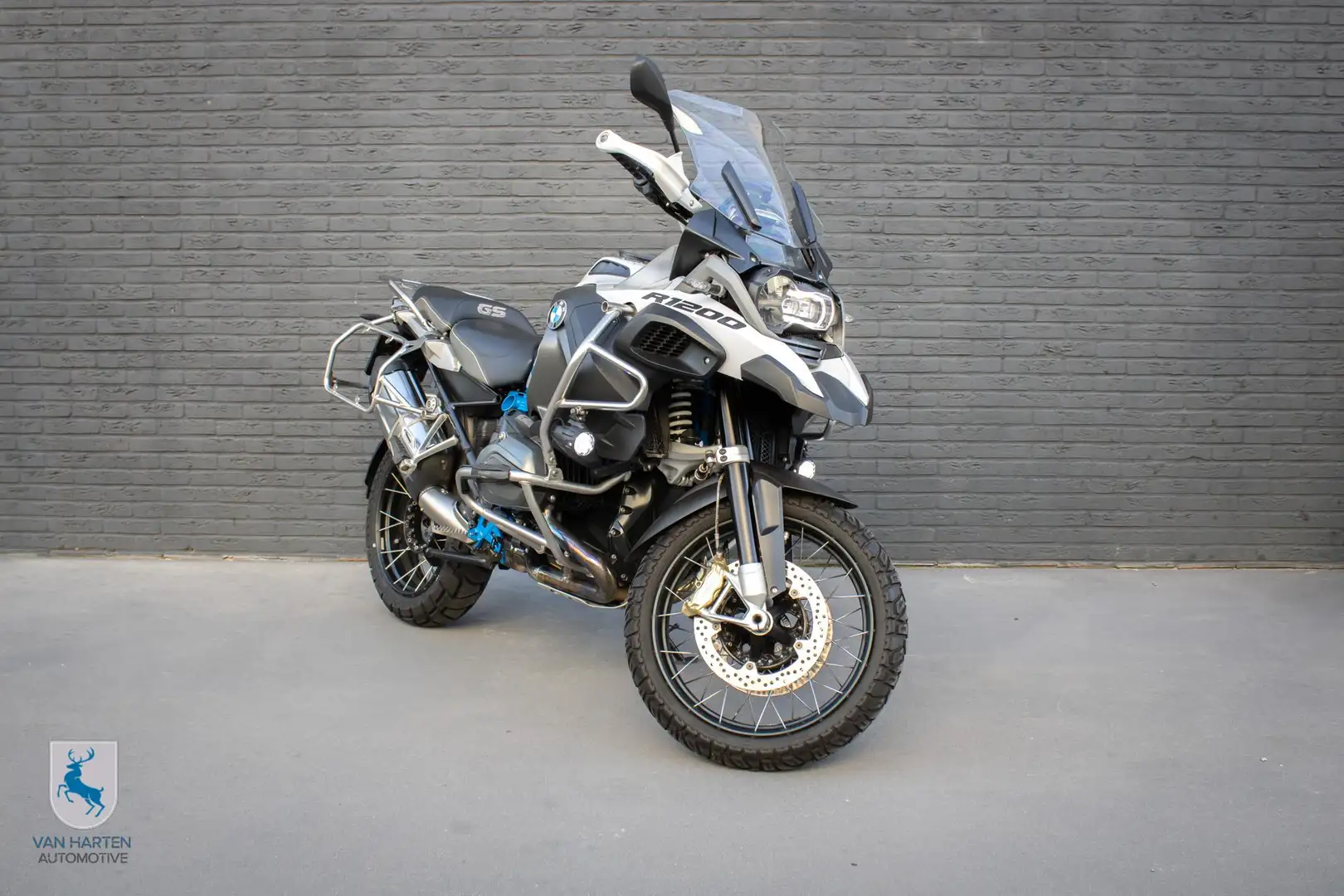 BMW R 1200 GS Adventure Rallye / TFT Blanc - 2