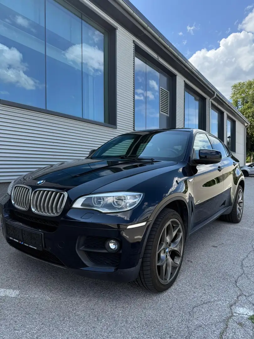 BMW X6 xDrive40d Österreich-Paket Aut. Blau - 1