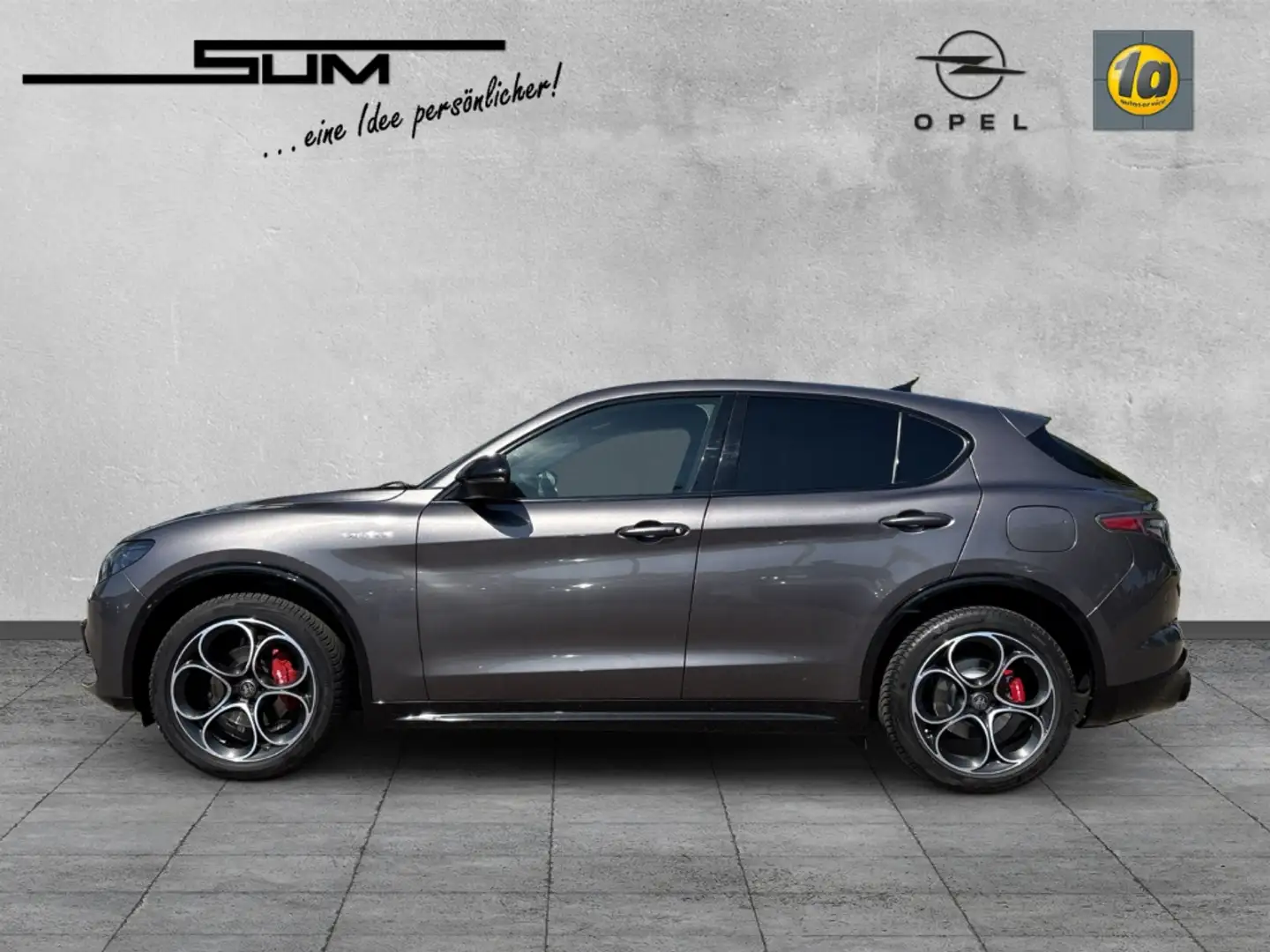 Alfa Romeo Stelvio Veloce Turbo Q4 Info-Sound-technik Paket  Navi Led Grau - 2