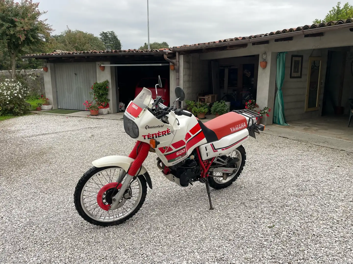 Yamaha XT 600 Yamaha 3AJ XT600Z Czerwony - 1