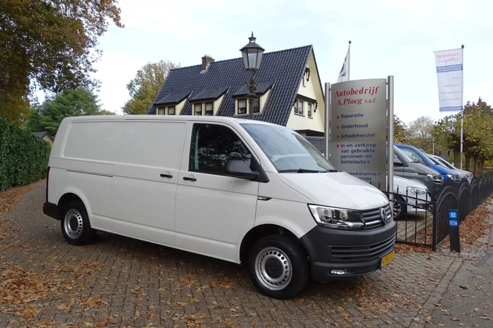 Volkswagen Transporter 2.0 TDI L2H1 Comf. Klep NWST 1e eig Blanc - 1