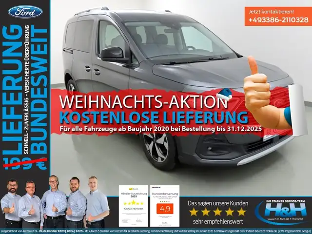 Ford Tourneo Connect 2.0 Aut Active FahrAss+SHZ+AHK