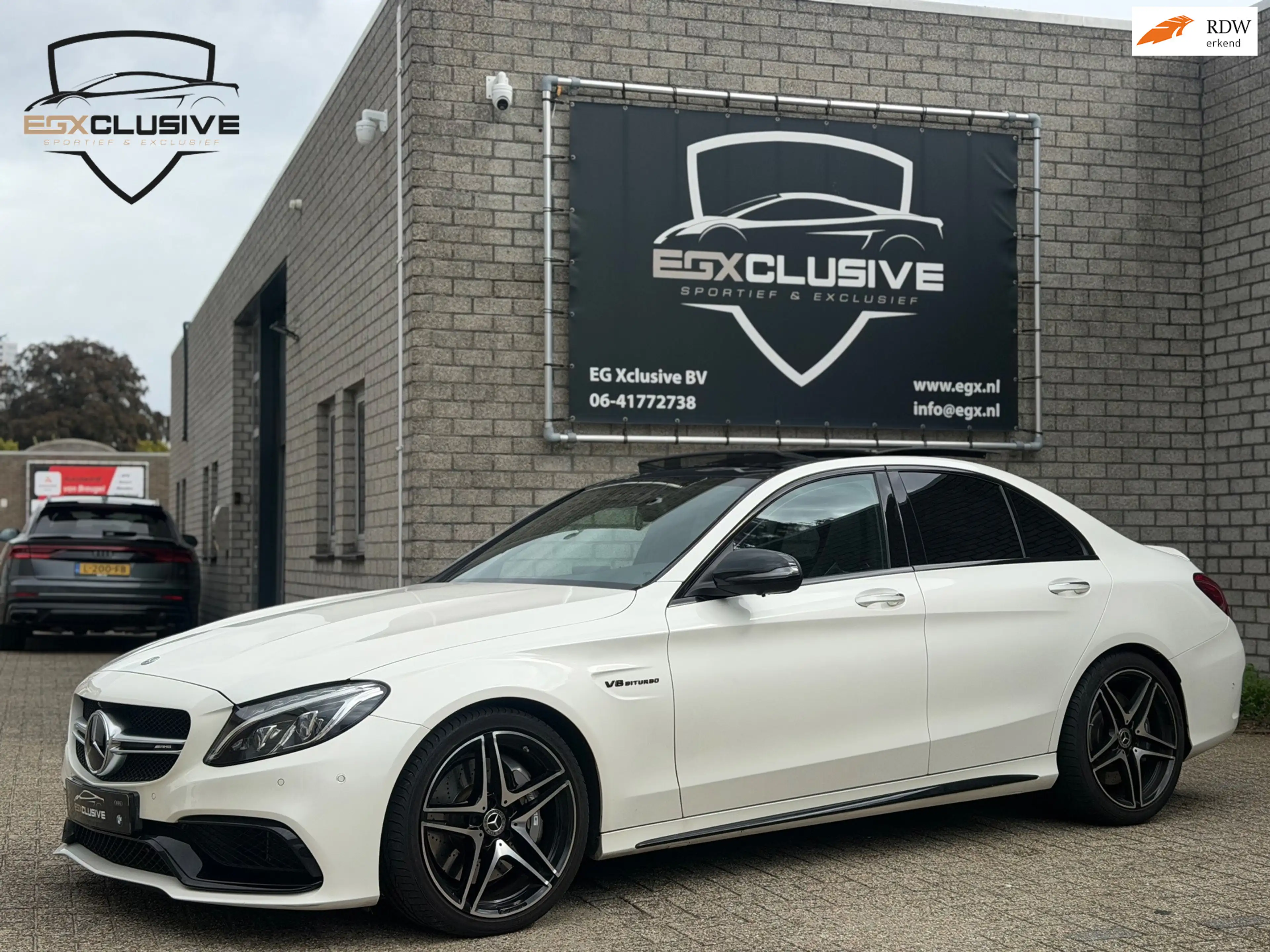 Mercedes-Benz C 63 AMG Pano/Kuipstoelen/ACC/Camera