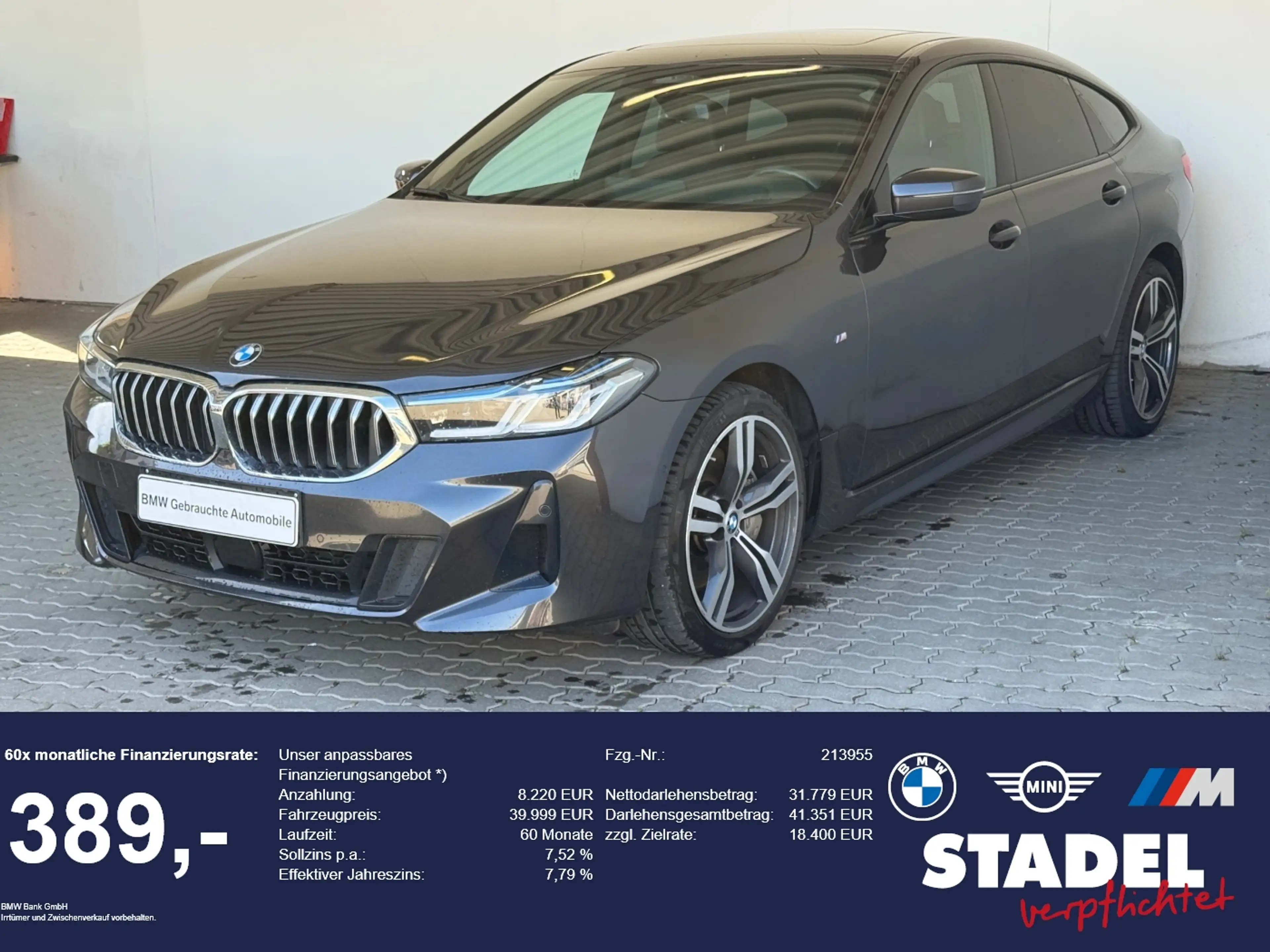 BMW 640 d xDrive G.T. M Sportpaket